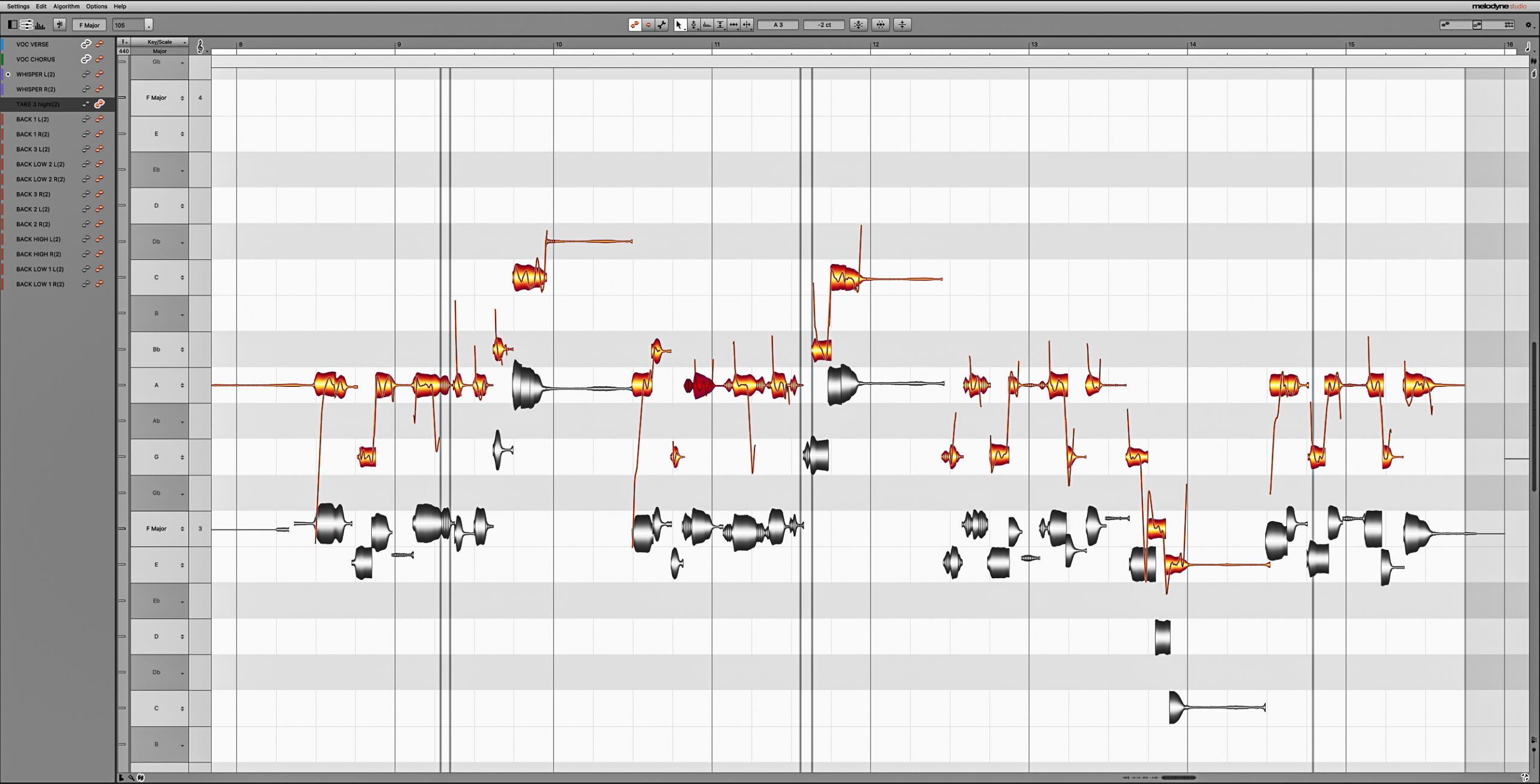 Advanced vocal & Instrument tuning (Pitch-correction)